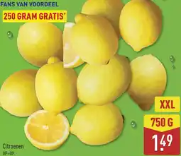 ALDI Citroenen aanbieding