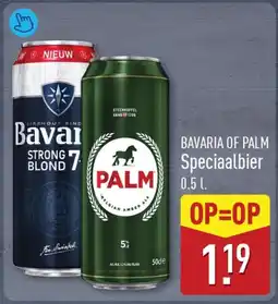 ALDI Bavaria of Palm Speciaalbier aanbieding