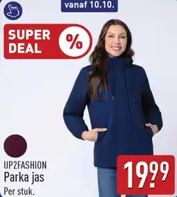 ALDI Up2fashion parka jas aanbieding
