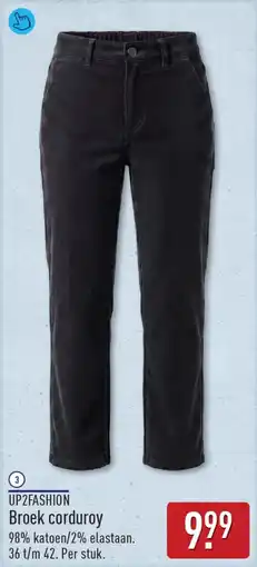 ALDI Up2fashion broek corduroy aanbieding