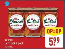 ALDI Grolsch Herfstbok aanbieding