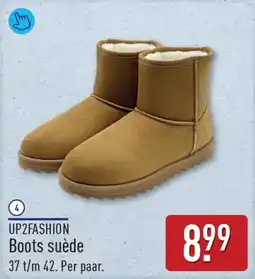 ALDI Up2fashion boots suède aanbieding
