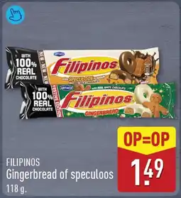 ALDI Filipinos Gingerbread of speculoos aanbieding