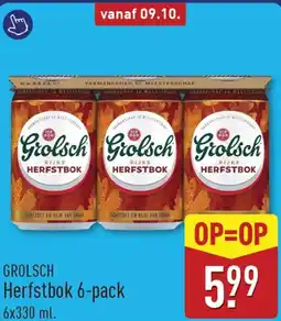 ALDI Grolsch Herfstbok 6-pack aanbieding