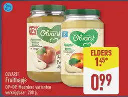 ALDI Olvarit Fruithapje aanbieding