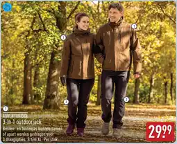 ALDI Adventuridge 3-in-1 outdoorjack aanbieding