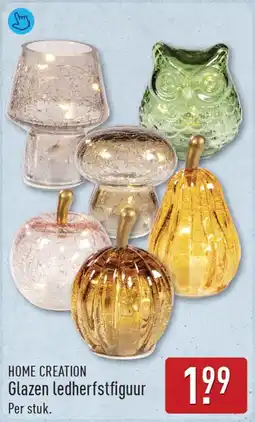ALDI Glazen ledherfstfiguur aanbieding