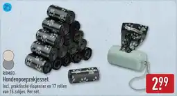 ALDI Romeo hondenpoepzakjesset aanbieding