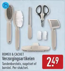ALDI Romeo & cachet verzorgingsartikelen aanbieding