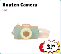 Kruidvat Houten Camera aanbieding