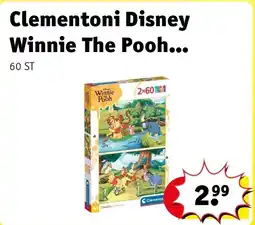 Kruidvat Clementoni Disney Winnie The Pooh Puzzels aanbieding