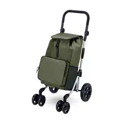 ANWB Packaway Boodschappentrolley deluxe 60 liter Groen aanbieding