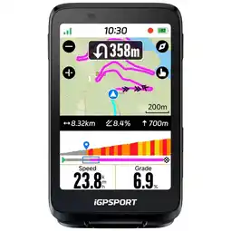 ANWB Igpsport BiNavi GPS fietscomputer aanbieding