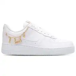 Foot Locker Nike Air Force Sneakers Dames - Wit - Maat 36.5 - Leer, Textil aanbieding