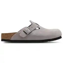 Foot Locker Birkenstock Suede Slippers en Sandalen Dames - Paars - Maat 37 - Suède aanbieding