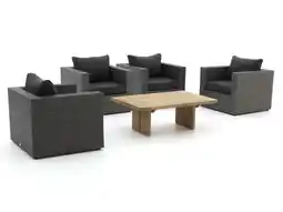 Kees Smit Forza Barolo/ROUGH-L stoel loungeset 5-delig aanbieding