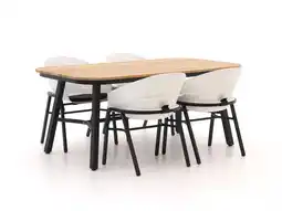 Kees Smit Hartman Tubb dining tuinset 185cm 5-delig verstelbaar aanbieding