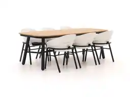 Kees Smit Hartman Tubb dining tuinset 240cm 7-delig verstelbaar aanbieding