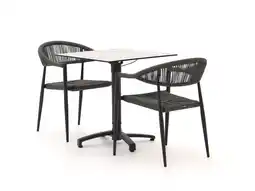 Kees Smit Manifesto Belpasso/Canzo 70cm dining tuinset 3-delig verstelbaar aanbieding