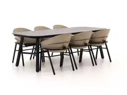 Kees Smit Hartman Tubb dining tuinset 240cm 7-delig verstelbaar aanbieding