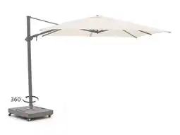 Kees Smit Shadowline Austin zweefparasol 300x300cm aanbieding