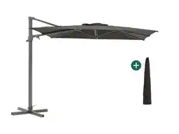 Kees Smit Shadowline Francisco zweefparasol 300x300cm aanbieding
