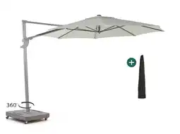 Kees Smit Shadowline Francisco zweefparasol ø330cm aanbieding