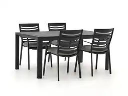 Kees Smit Hartman Alexandra dining tuinset 5-delig aanbieding