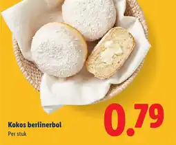 Lidl Kokos berlinerbol aanbieding