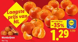 Lidl Mandarijnen aanbieding
