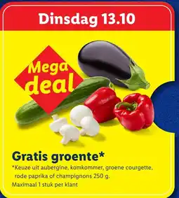 Lidl Groente aanbieding
