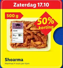 Lidl Shoarma aanbieding