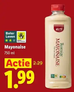 Lidl Romige Mayonaise aanbieding
