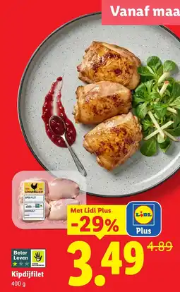 Lidl Scharrelkip Kipdijfilet aanbieding