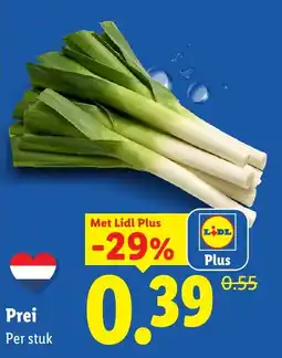 Lidl Prei aanbieding