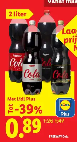 Lidl Freeway Cola aanbieding