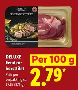 Lidl Deluxe Eendenborstfilet aanbieding
