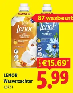 Lidl Lenor Wasverzachter aanbieding