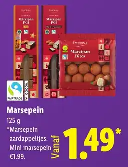 Lidl Favorina Marzipan aanbieding