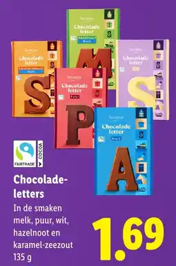 Lidl Favorina Chocolate-letter aanbieding