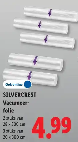 Lidl Silvercrest Vacumeer-folie aanbieding