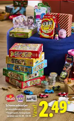 Lidl Schoencadeautjes aanbieding