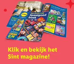 Lidl Het grote Lidl Speelgoed boek aanbieding