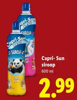 Lidl Capri-Sun siroop aanbieding