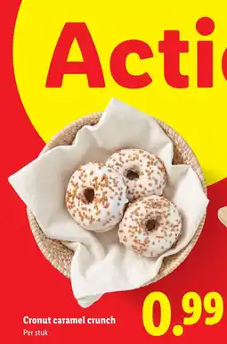Lidl Cronut caramel crunch aanbieding