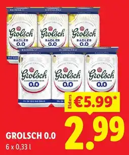 Lidl Grolsch 0.0 aanbieding
