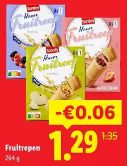 Lidl Sondey Fruitreep aanbieding