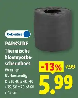 Lidl Parkside Thermische bloempotbeschermhoes aanbieding