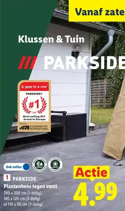 Lidl Parkside Plantenhoes tegen vorst aanbieding