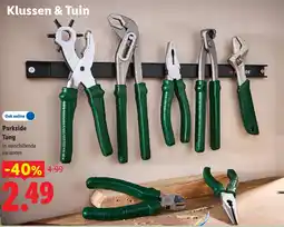 Lidl Parkside Tang aanbieding